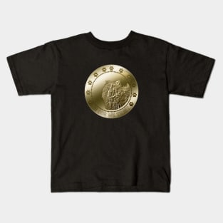 Chow Chow Crypto Coin Cryptocurrency Funny Humor Kids T-Shirt